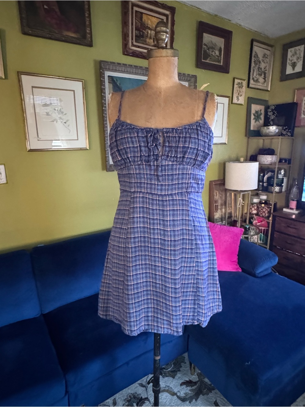 Bdg gingham dress